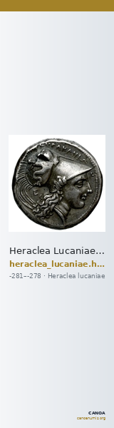 Heraclea Lucaniae Historia Numorum Italy 1385 — CANOA