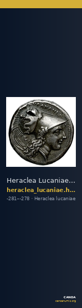Heraclea Lucaniae Historia Numorum Italy 1385 — CANOA