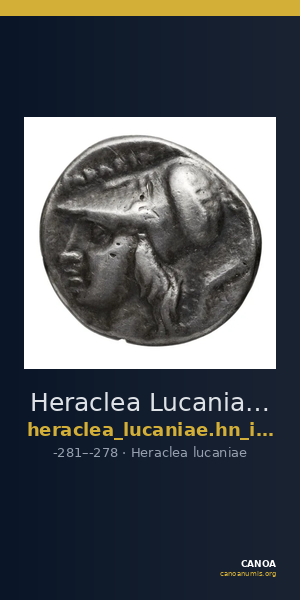 Heraclea Lucaniae Historia Numorum Italy 1393-1410 — CANOA