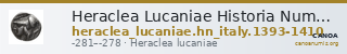 Heraclea Lucaniae Historia Numorum Italy 1393-1410 — CANOA