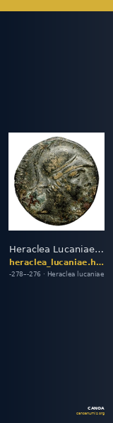 Heraclea Lucaniae Historia Numorum Italy 1427 — CANOA