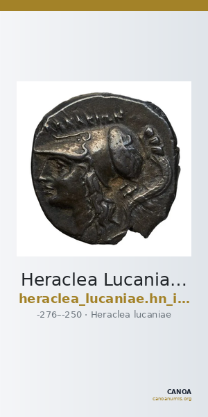 Heraclea Lucaniae Historia Numorum Italy 1428-35 — CANOA