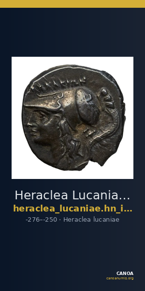 Heraclea Lucaniae Historia Numorum Italy 1428-35 — CANOA