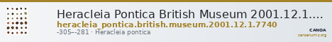 Heracleia Pontica British Museum 2001.12.1.7740 — CANOA