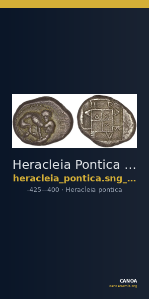 Heracleia Pontica SNG BM Black Sea 1566 — CANOA