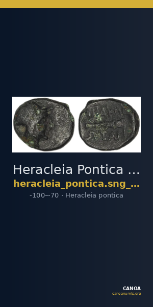 Heracleia Pontica SNG BM Black Sea 1638 — CANOA