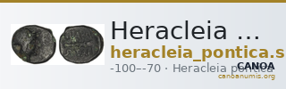 Heracleia Pontica SNG BM Black Sea 1638 — CANOA