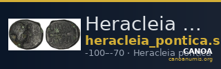 Heracleia Pontica SNG BM Black Sea 1638 — CANOA