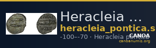 Heracleia Pontica SNG BM Black Sea 1639 — CANOA