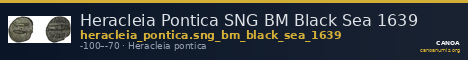 Heracleia Pontica SNG BM Black Sea 1639 — CANOA