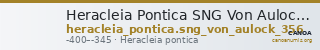 Heracleia Pontica SNG Von Aulock 356 — CANOA