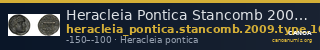 Heracleia Pontica Stancomb 2009 Type 10 — CANOA