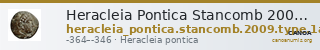 Heracleia Pontica Stancomb 2009 Type 1a — CANOA