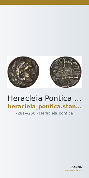 Heracleia Pontica Stancomb 2009 Type 5 — CANOA