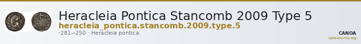 Heracleia Pontica Stancomb 2009 Type 5 — CANOA
