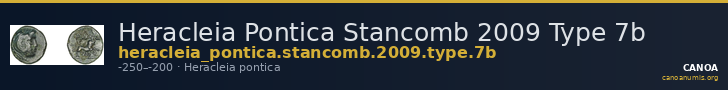 Heracleia Pontica Stancomb 2009 Type 7b — CANOA