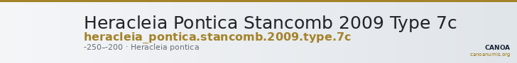 Heracleia Pontica Stancomb 2009 Type 7c — CANOA
