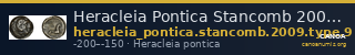 Heracleia Pontica Stancomb 2009 Type 9a — CANOA