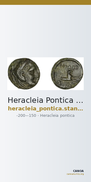 Heracleia Pontica Stancomb 2009 Type 9b — CANOA