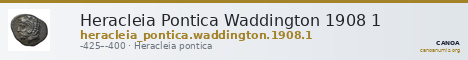 Heracleia Pontica Waddington 1908 1 — CANOA