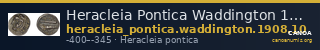 Heracleia Pontica Waddington 1908 10 — CANOA