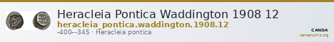 Heracleia Pontica Waddington 1908 12 — CANOA
