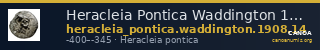 Heracleia Pontica Waddington 1908 14 — CANOA