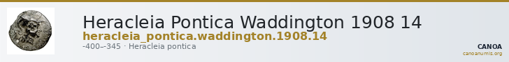 Heracleia Pontica Waddington 1908 14 — CANOA
