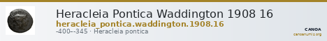 Heracleia Pontica Waddington 1908 16 — CANOA