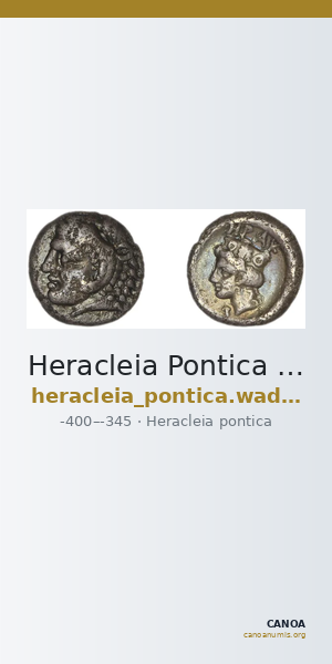 Heracleia Pontica Waddington 1908 18-19 — CANOA
