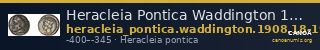 Heracleia Pontica Waddington 1908 18-19 — CANOA