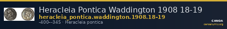 Heracleia Pontica Waddington 1908 18-19 — CANOA
