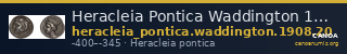Heracleia Pontica Waddington 1908 20 — CANOA