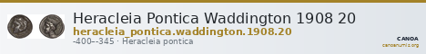 Heracleia Pontica Waddington 1908 20 — CANOA