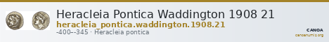 Heracleia Pontica Waddington 1908 21 — CANOA