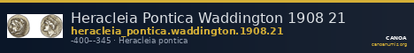 Heracleia Pontica Waddington 1908 21 — CANOA