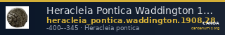 Heracleia Pontica Waddington 1908 28 — CANOA