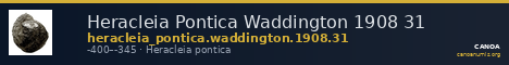 Heracleia Pontica Waddington 1908 31 — CANOA