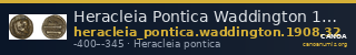 Heracleia Pontica Waddington 1908 32 — CANOA