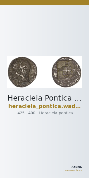 Heracleia Pontica Waddington 1908 4 — CANOA