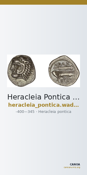 Heracleia Pontica Waddington 1908 8 — CANOA