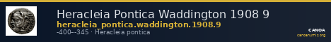 Heracleia Pontica Waddington 1908 9 — CANOA