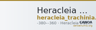 Heracleia Trachinia Rogers 1932 252 — CANOA