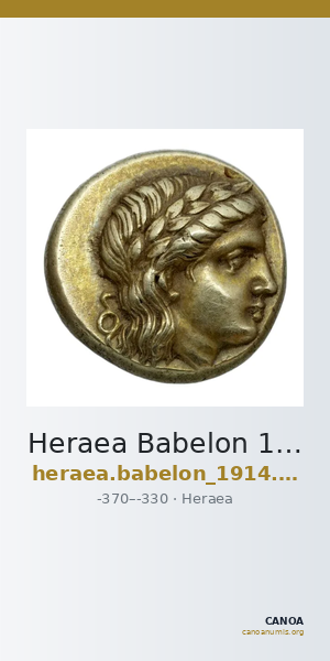 Heraea Babelon 1914 1014 — CANOA