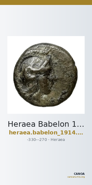 Heraea Babelon 1914 1016 — CANOA