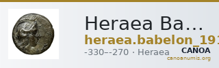 Heraea Babelon 1914 1016 — CANOA