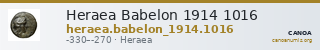 Heraea Babelon 1914 1016 — CANOA