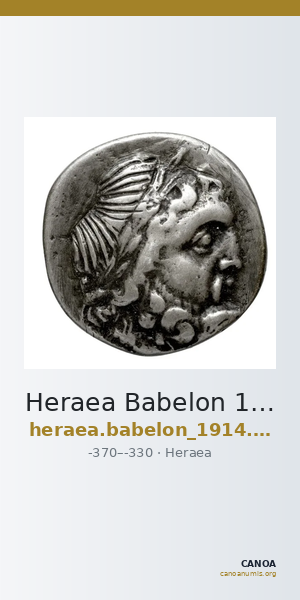 Heraea Babelon 1914 1018 — CANOA