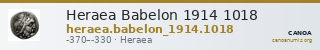 Heraea Babelon 1914 1018 — CANOA