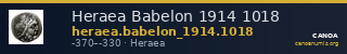 Heraea Babelon 1914 1018 — CANOA